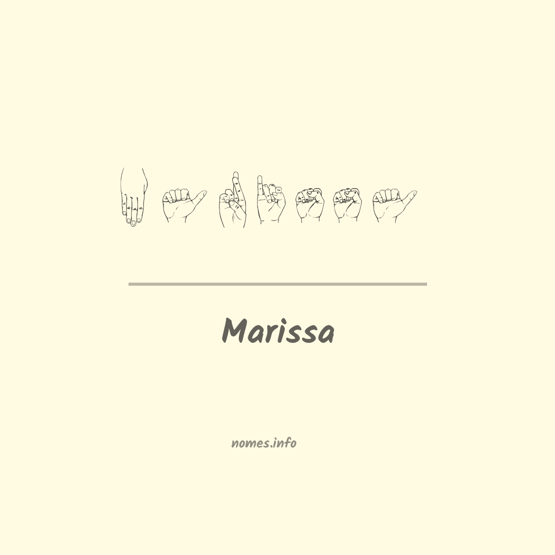 Marissa em Libras