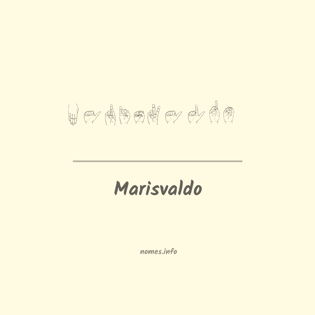 Marisvaldo em Libras