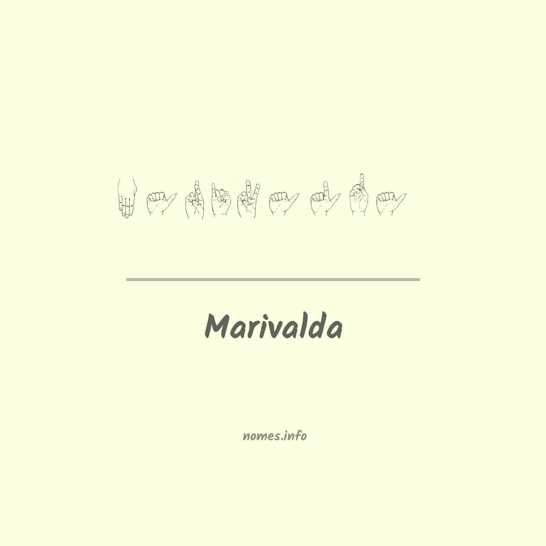 Marivalda em Libras