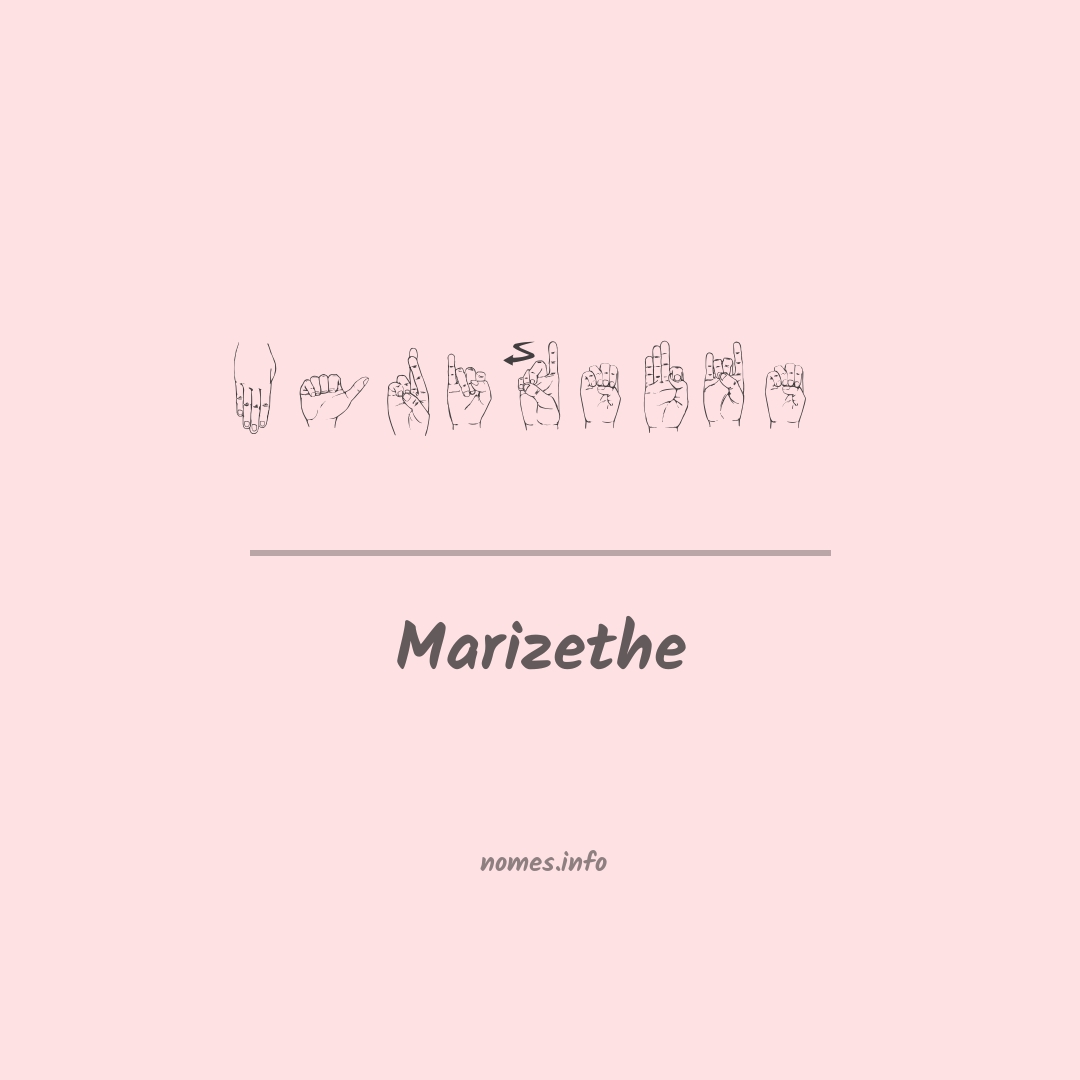 Marizethe em Libras