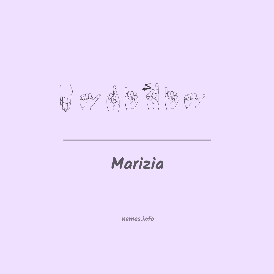 Marizia em Libras