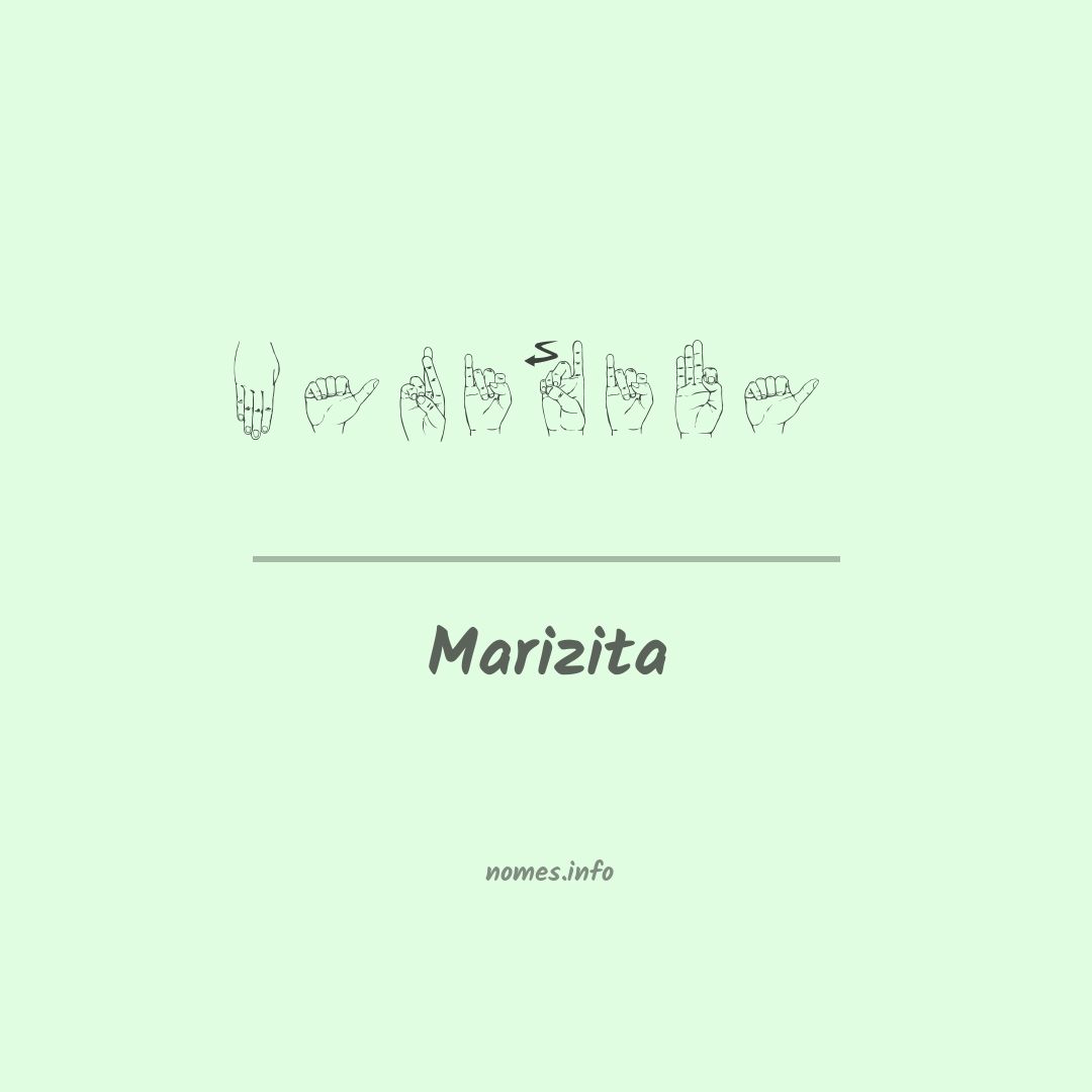 Marizita em Libras