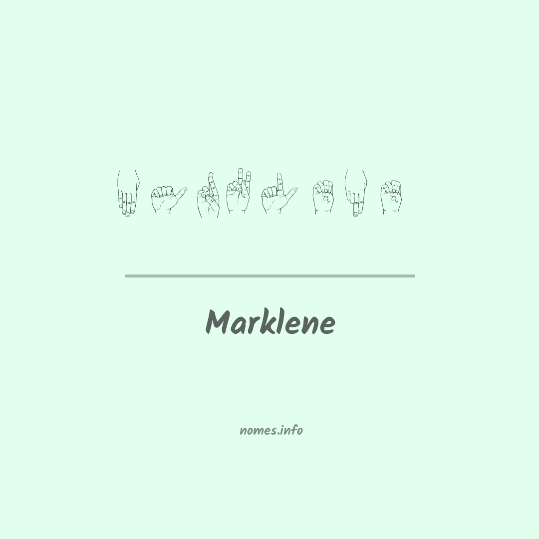 Marklene em Libras Marklene em Libras