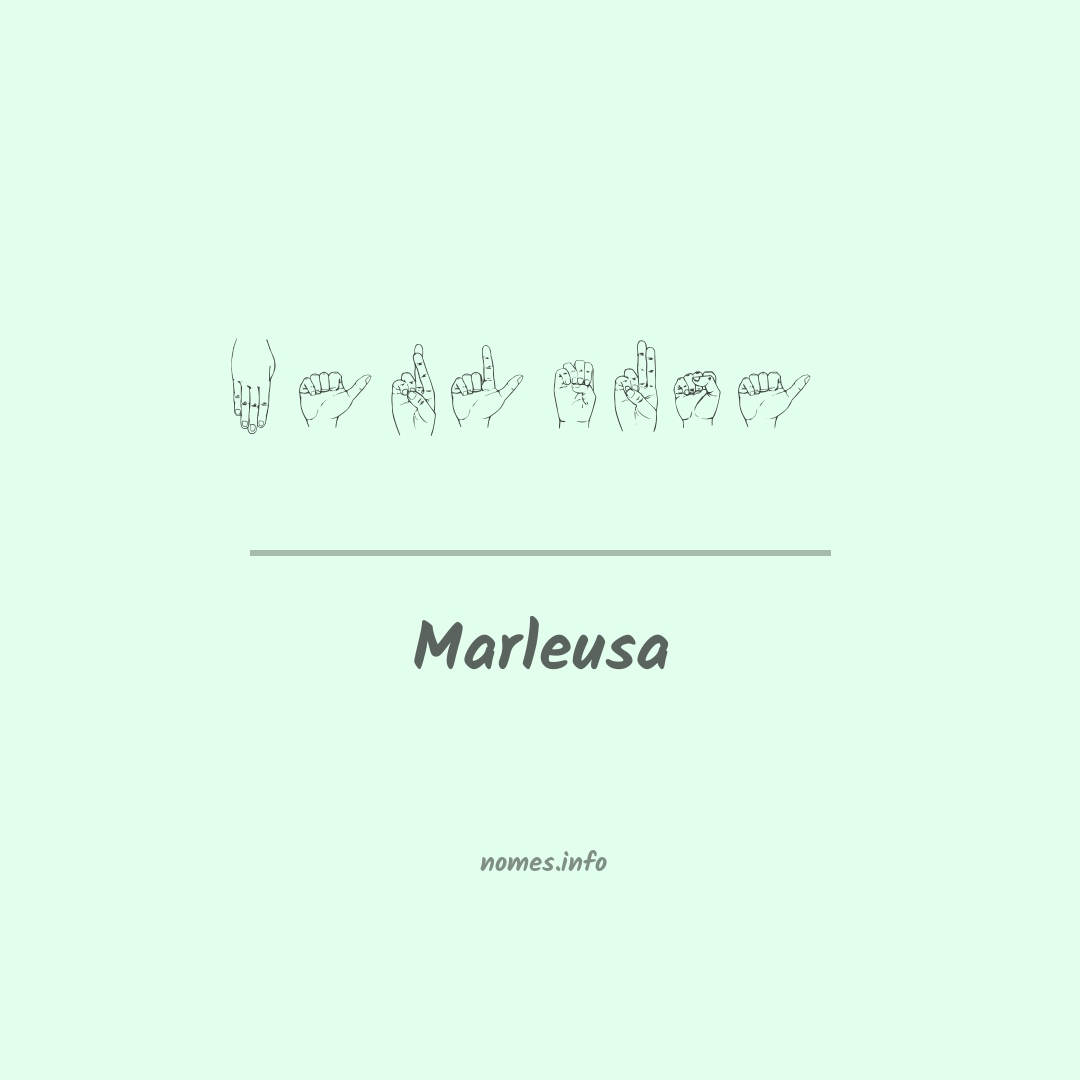 Marleusa em Libras