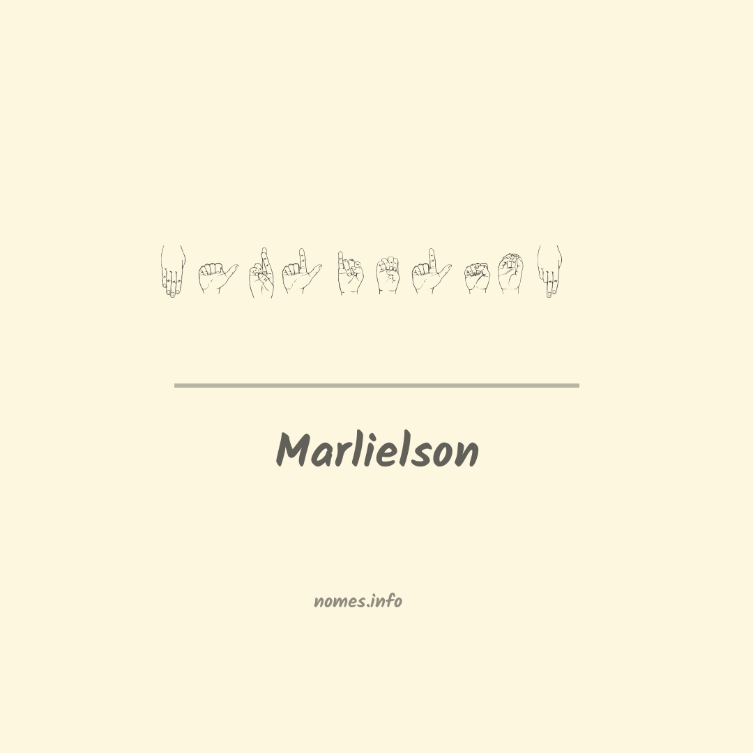 Marlielson em Libras