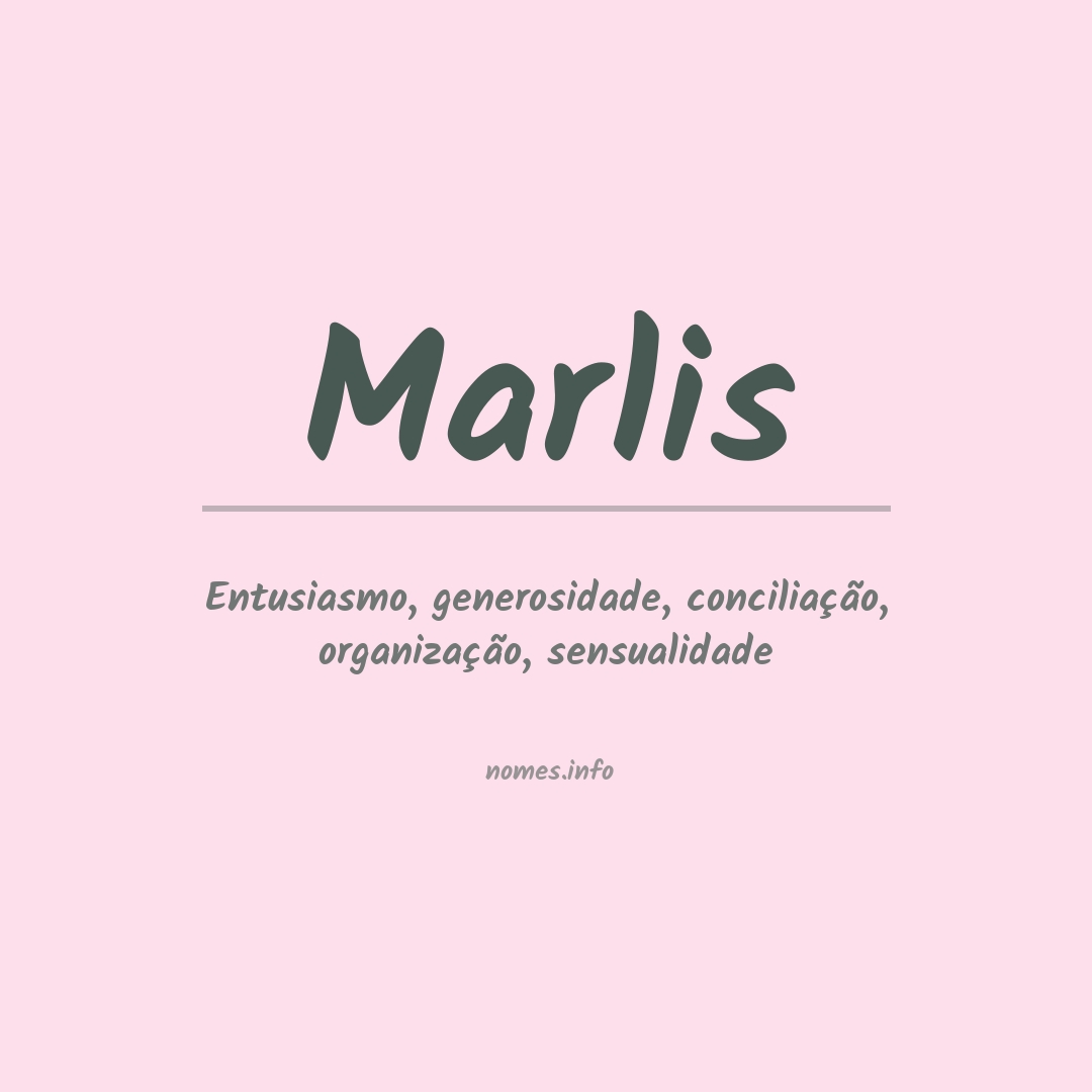 Significado do nome Marlis