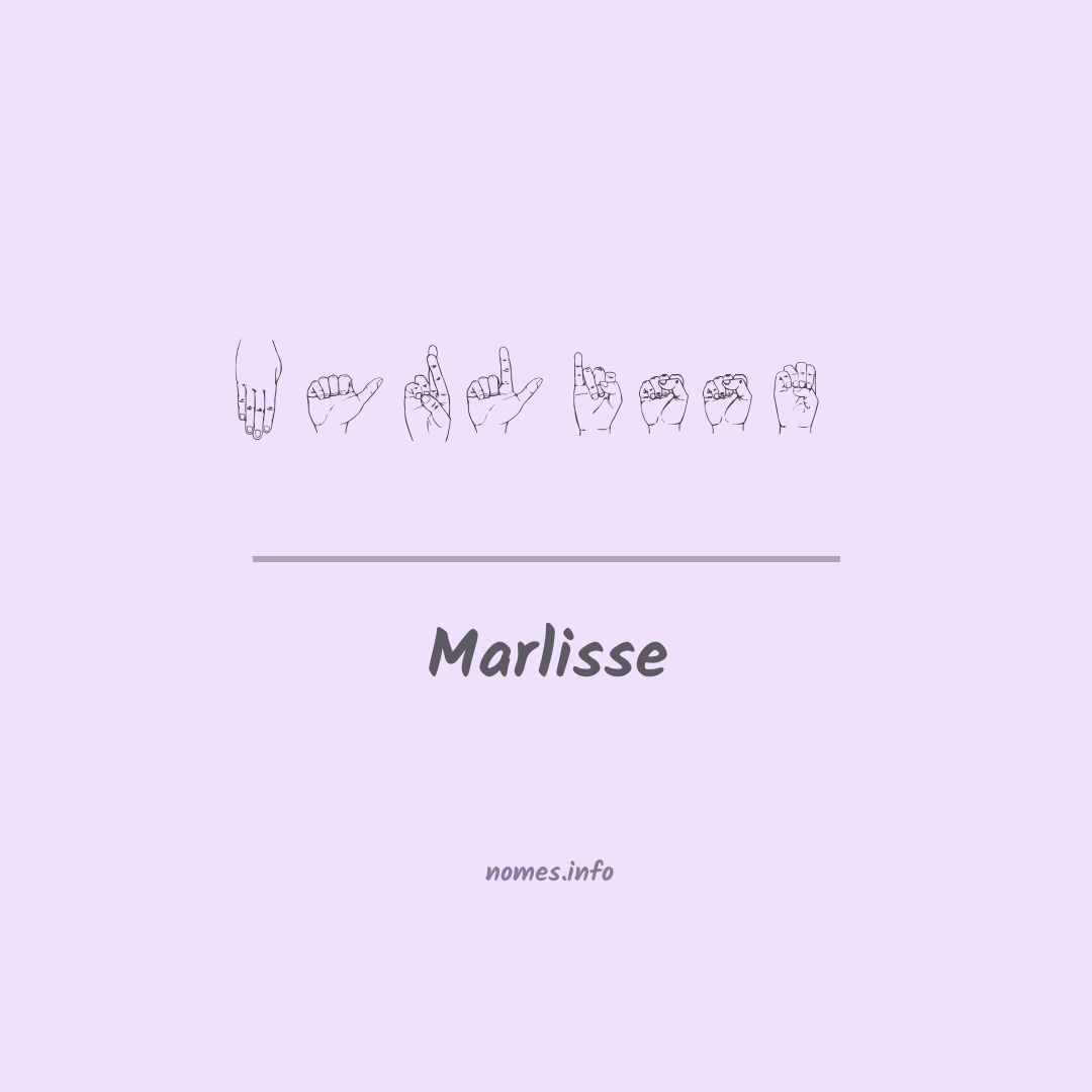 Marlisse em Libras