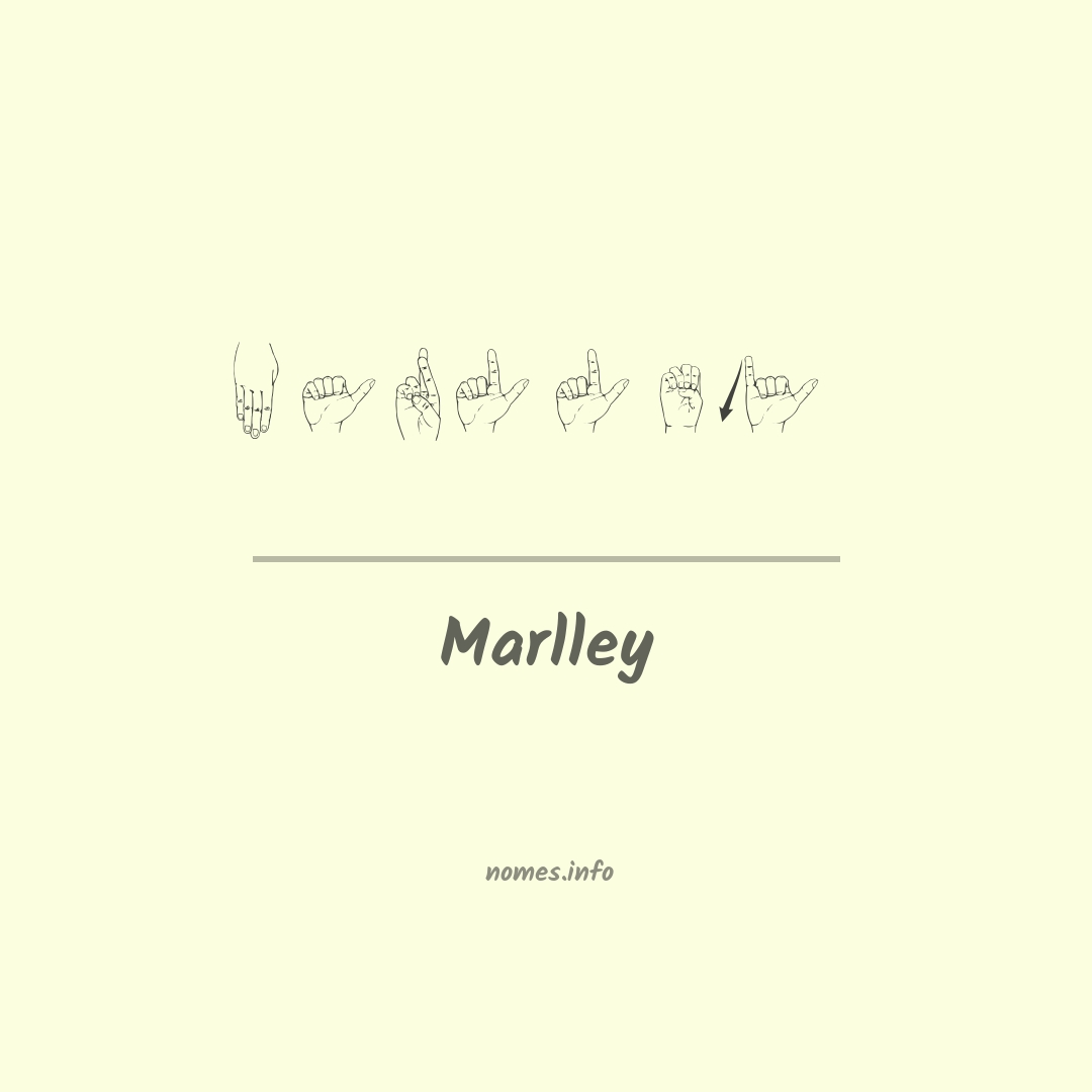 Marlley em Libras