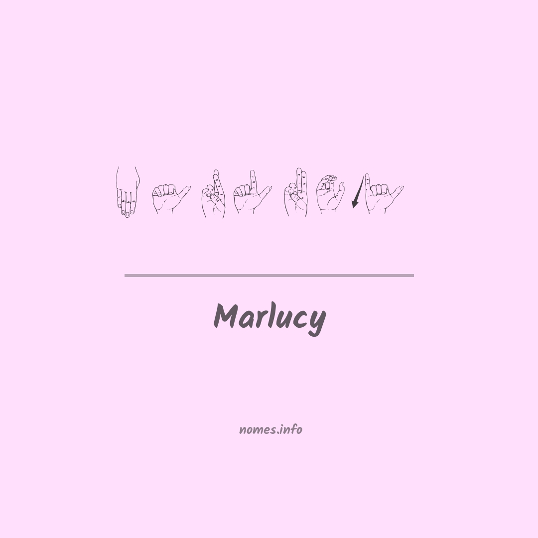 Marlucy em Libras