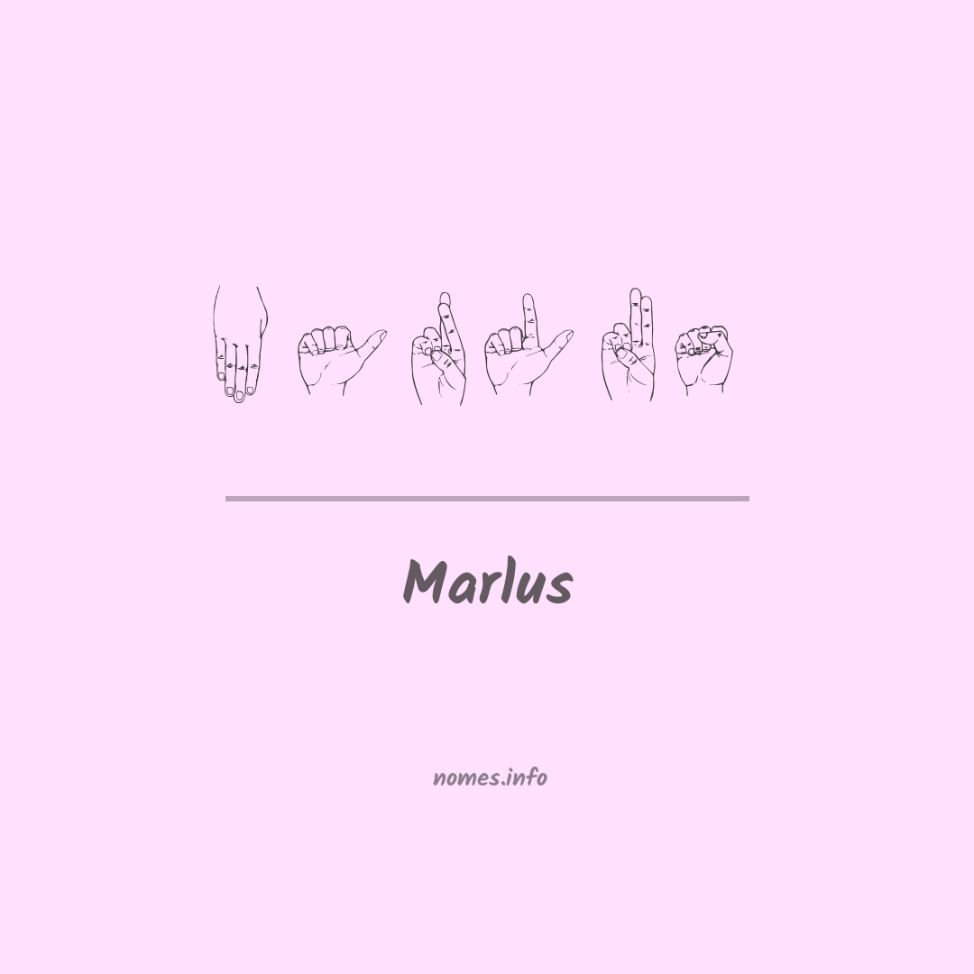 Marlus em Libras