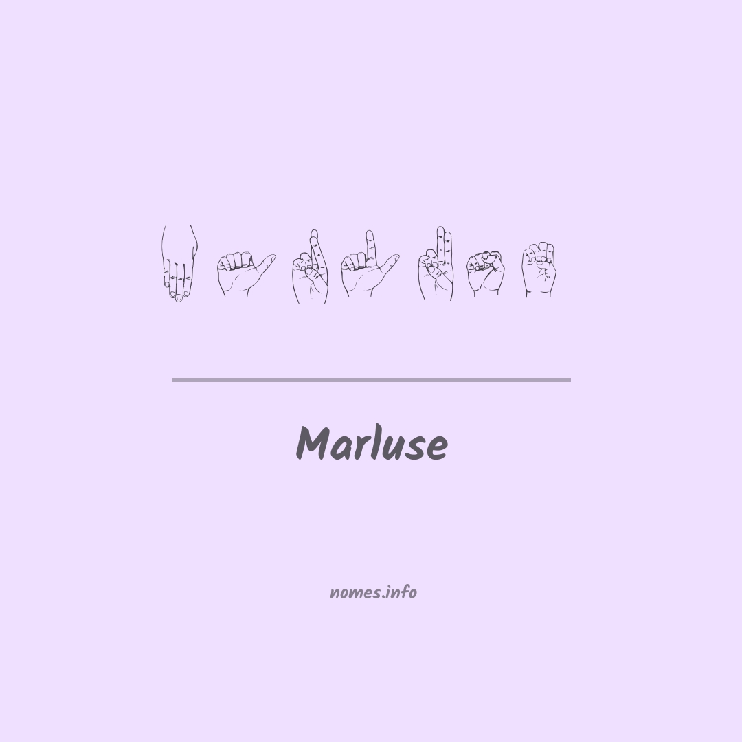 Marluse em Libras