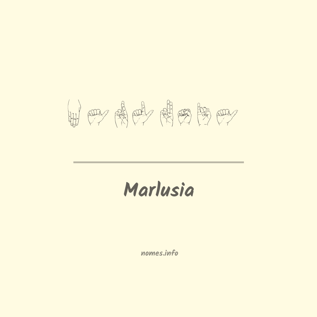 Marlusia em Libras