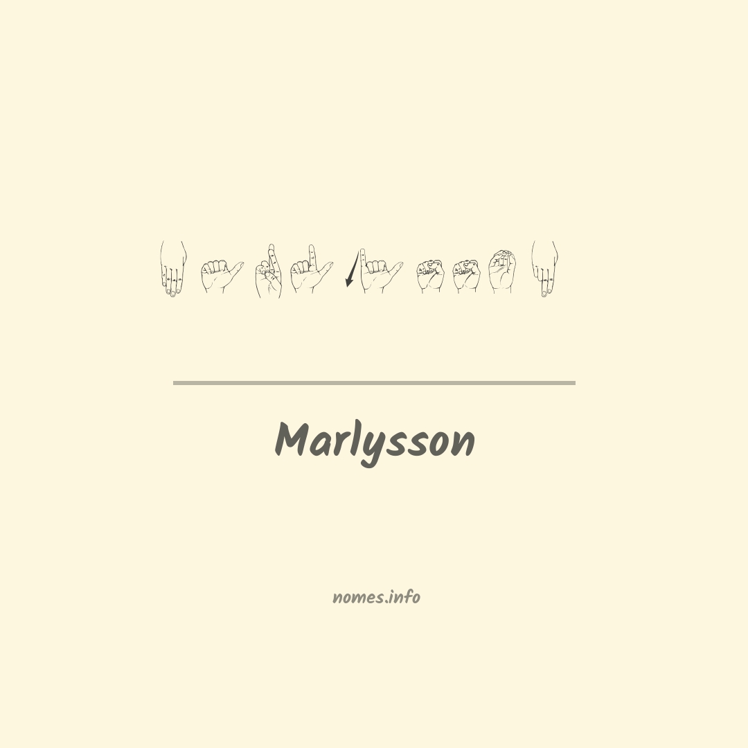 Marlysson em Libras