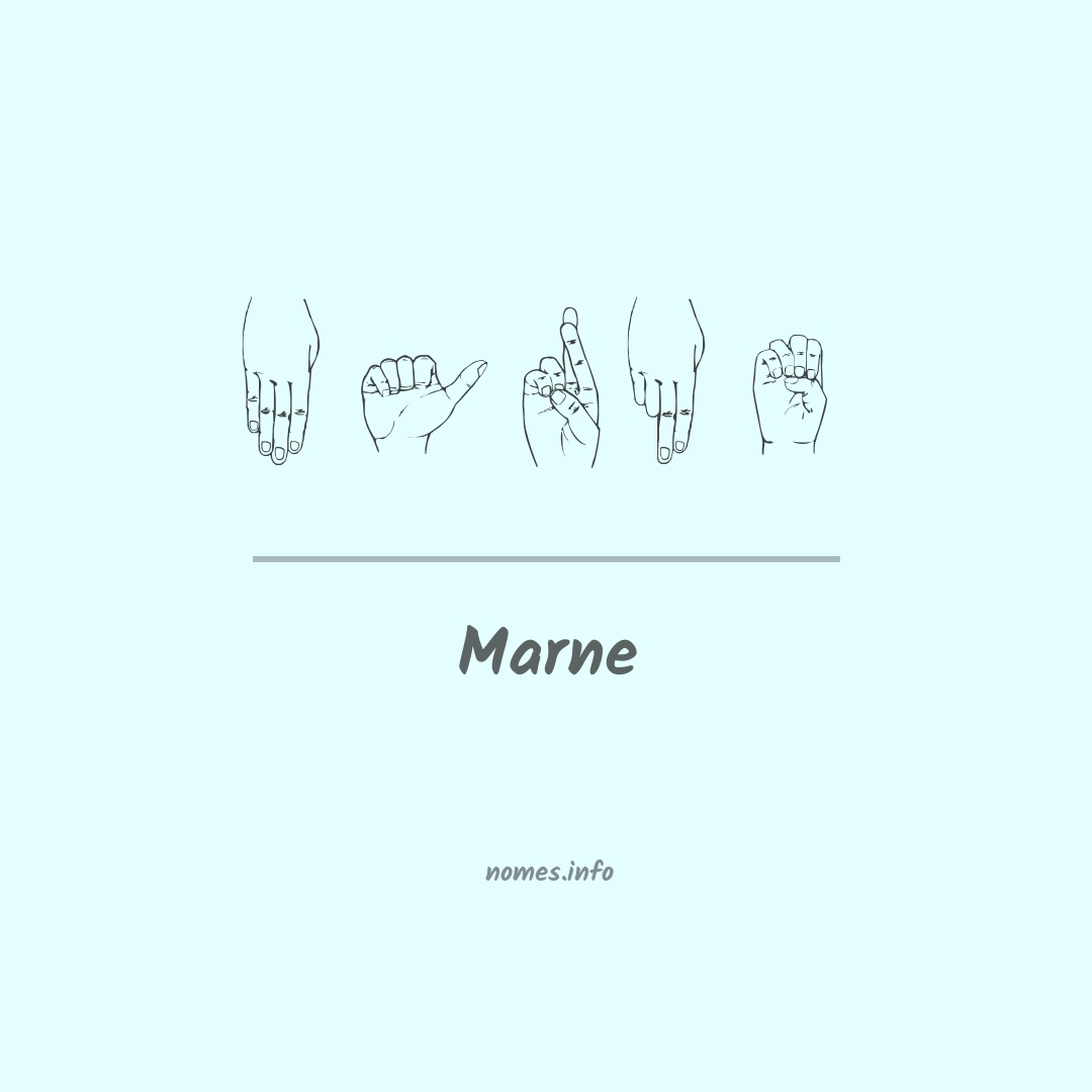 Marne em Libras