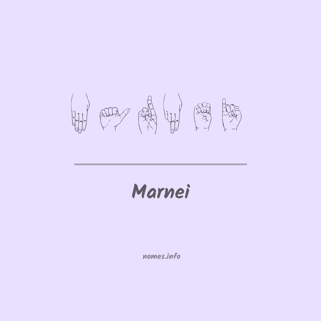 Marnei em Libras