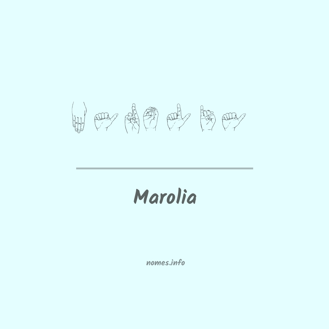 Marolia em Libras