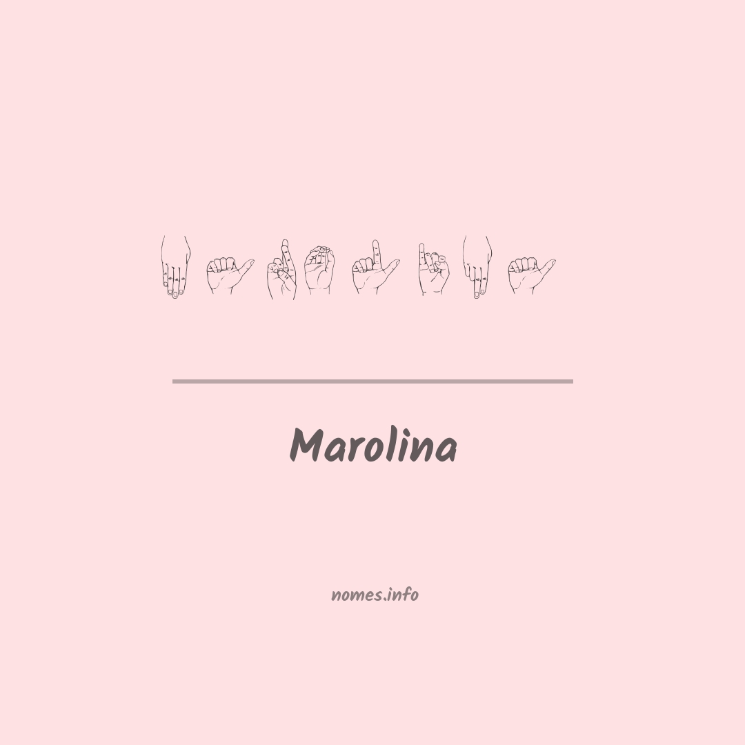 Marolina em Libras