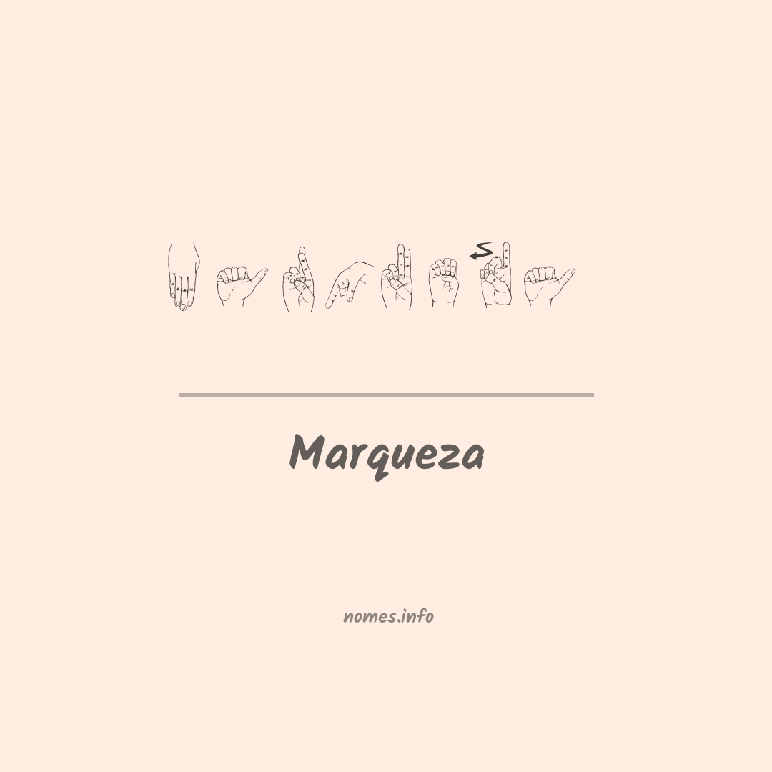 Marqueza em Libras