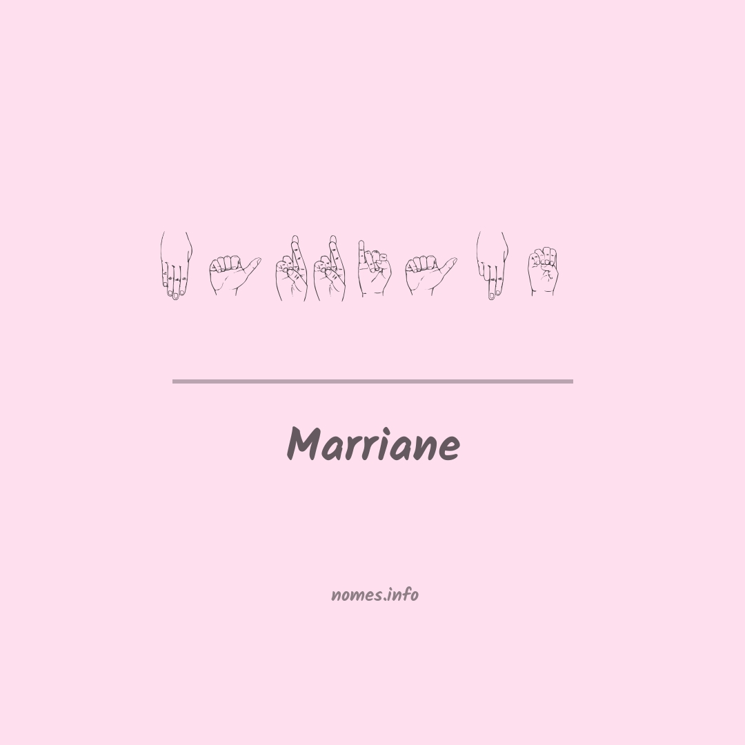 Marriane em Libras Marriane em Libras