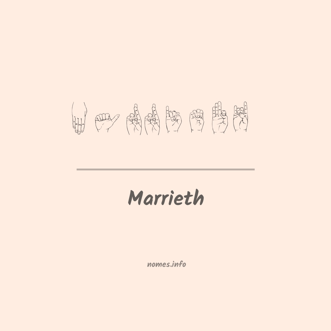 Marrieth em Libras