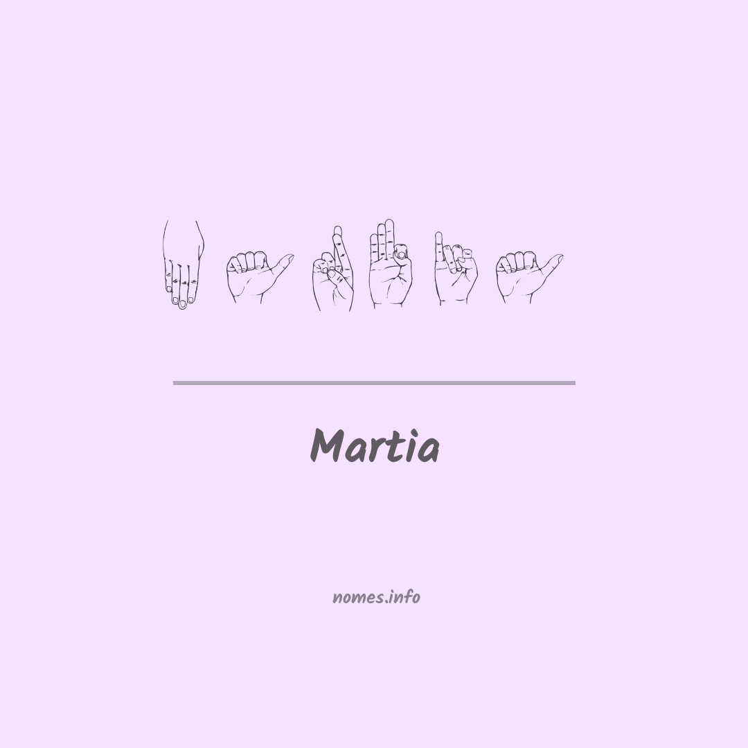 Martia em Libras