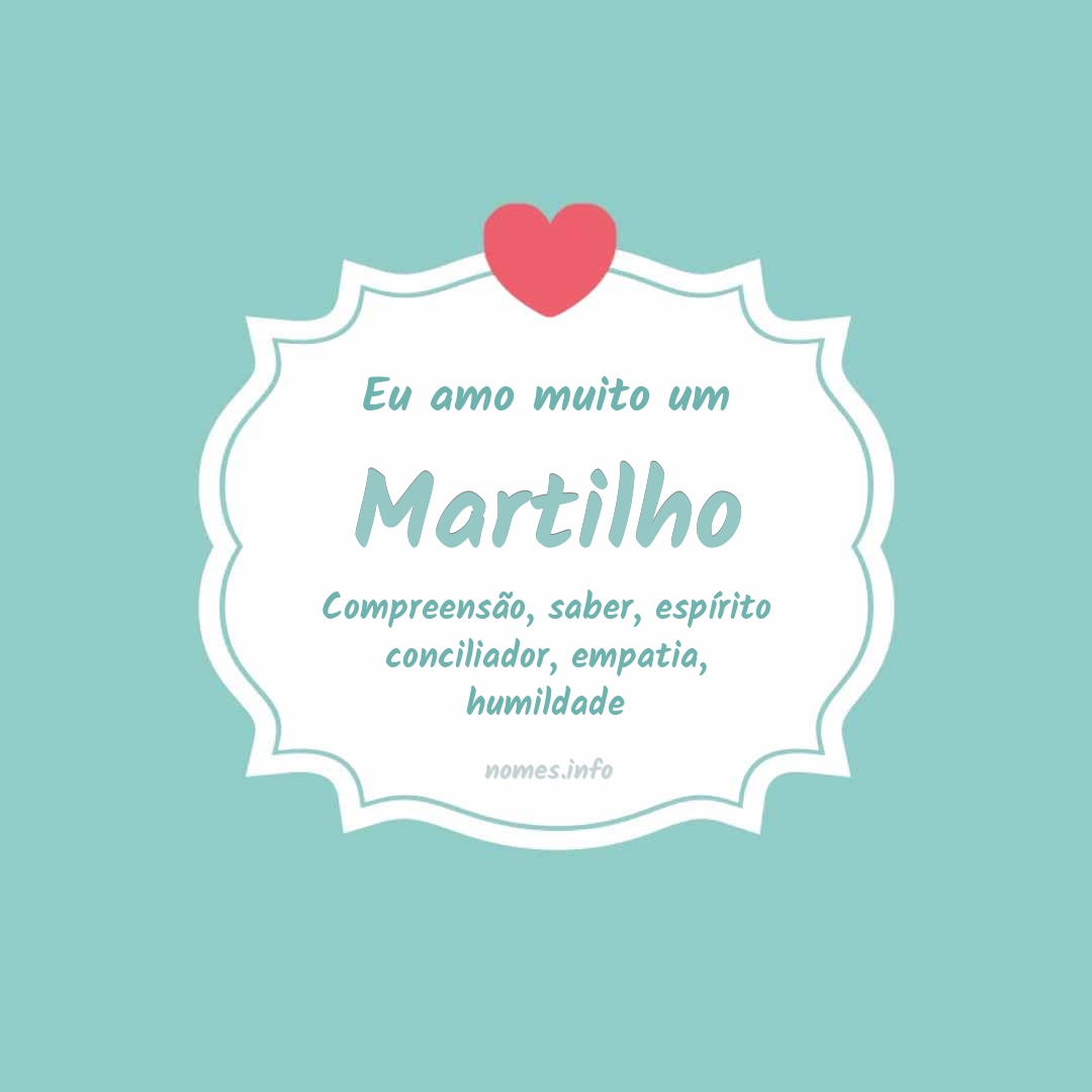 Eu amo muito Martilho