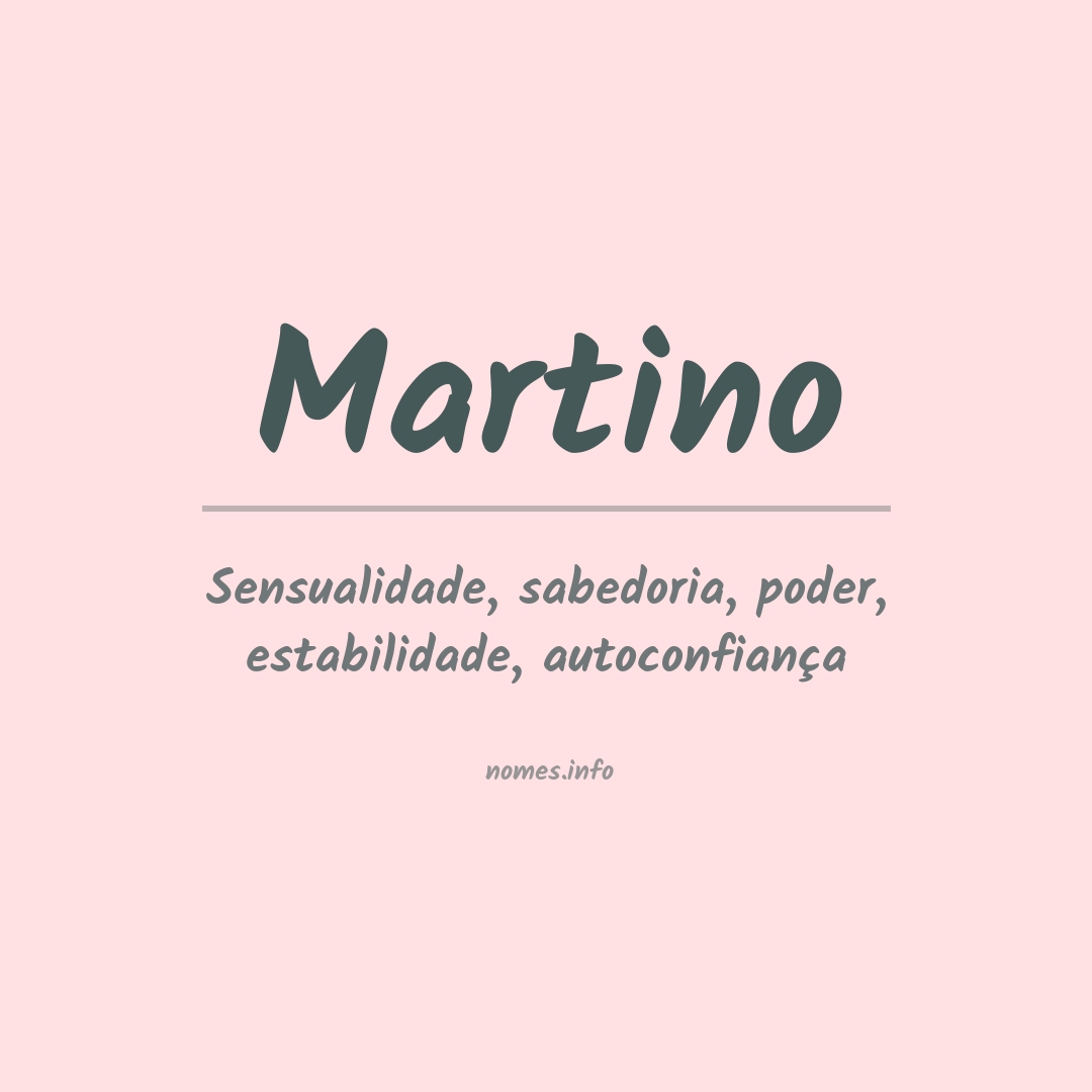 Significado do nome Martino