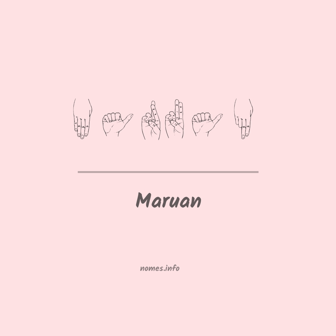 Maruan em Libras