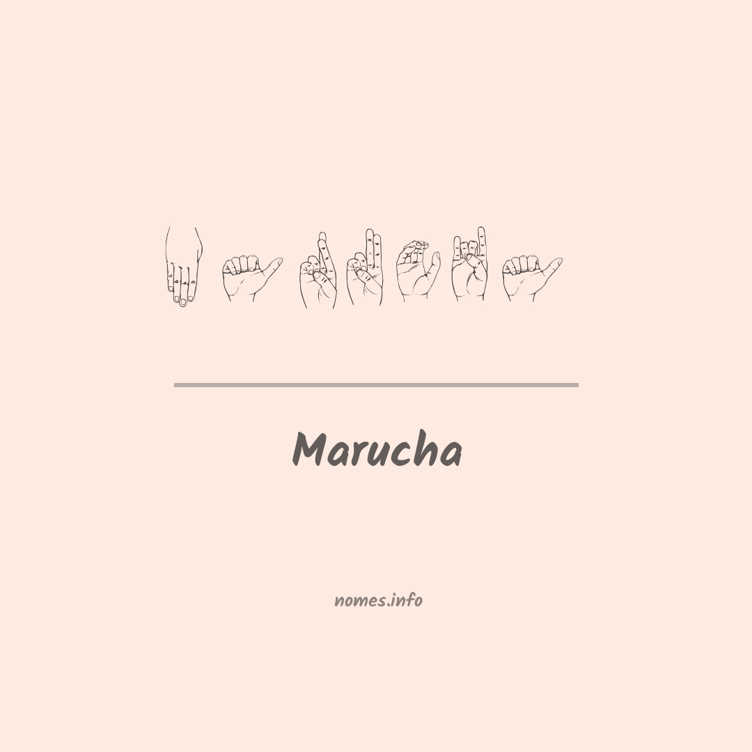 Marucha em Libras