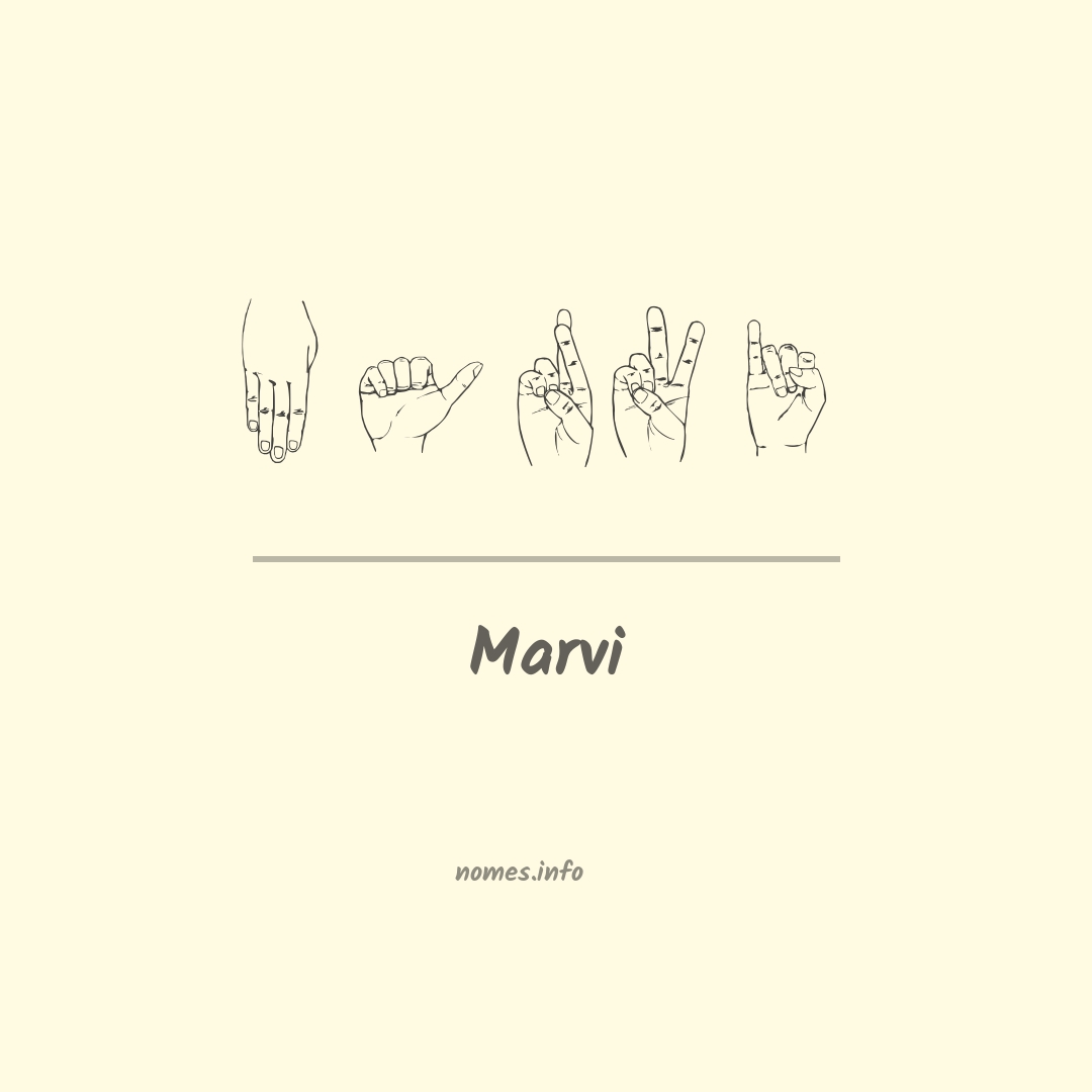Marvi em Libras