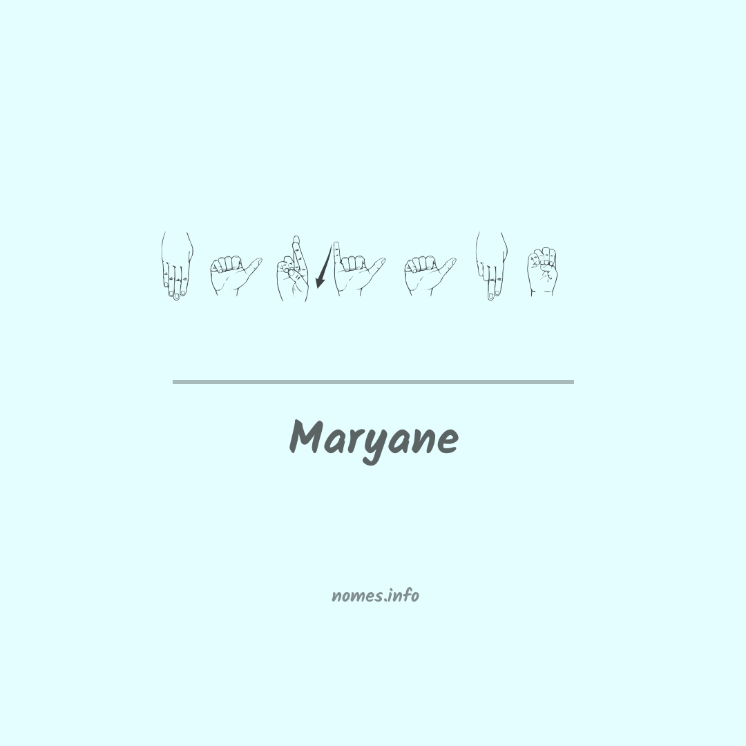 Maryane em Libras Maryane em Libras