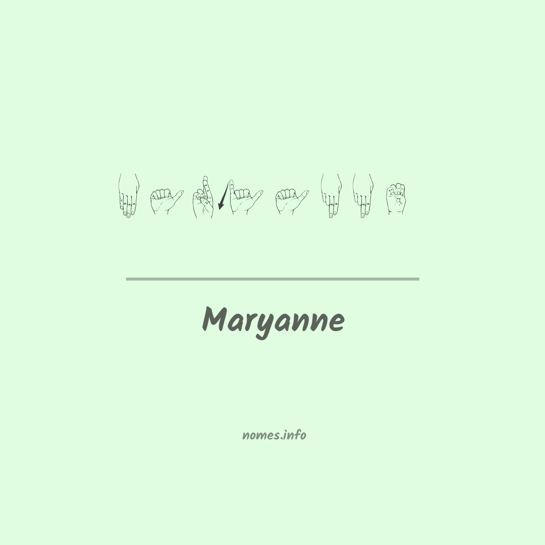 Maryanne em Libras Maryanne em Libras