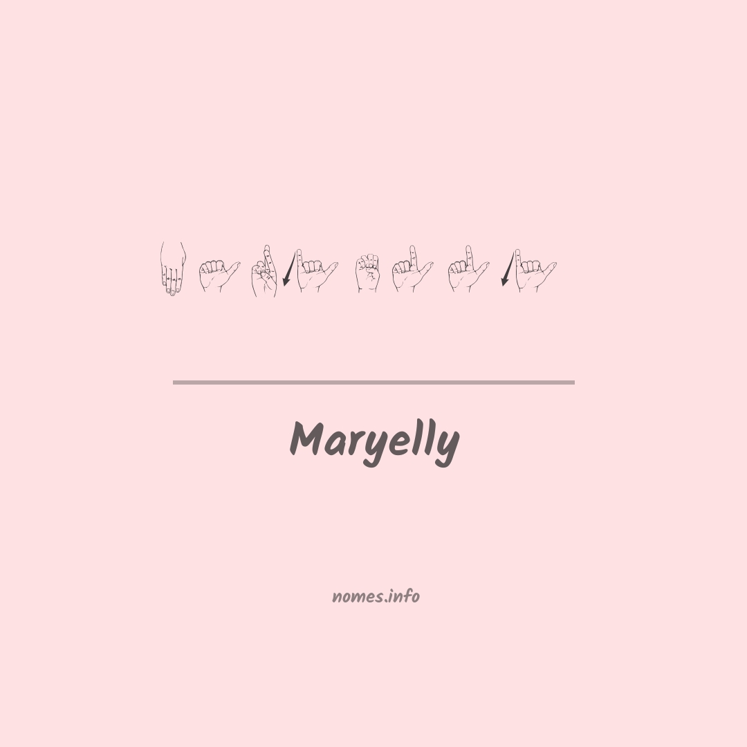 Maryelly em Libras