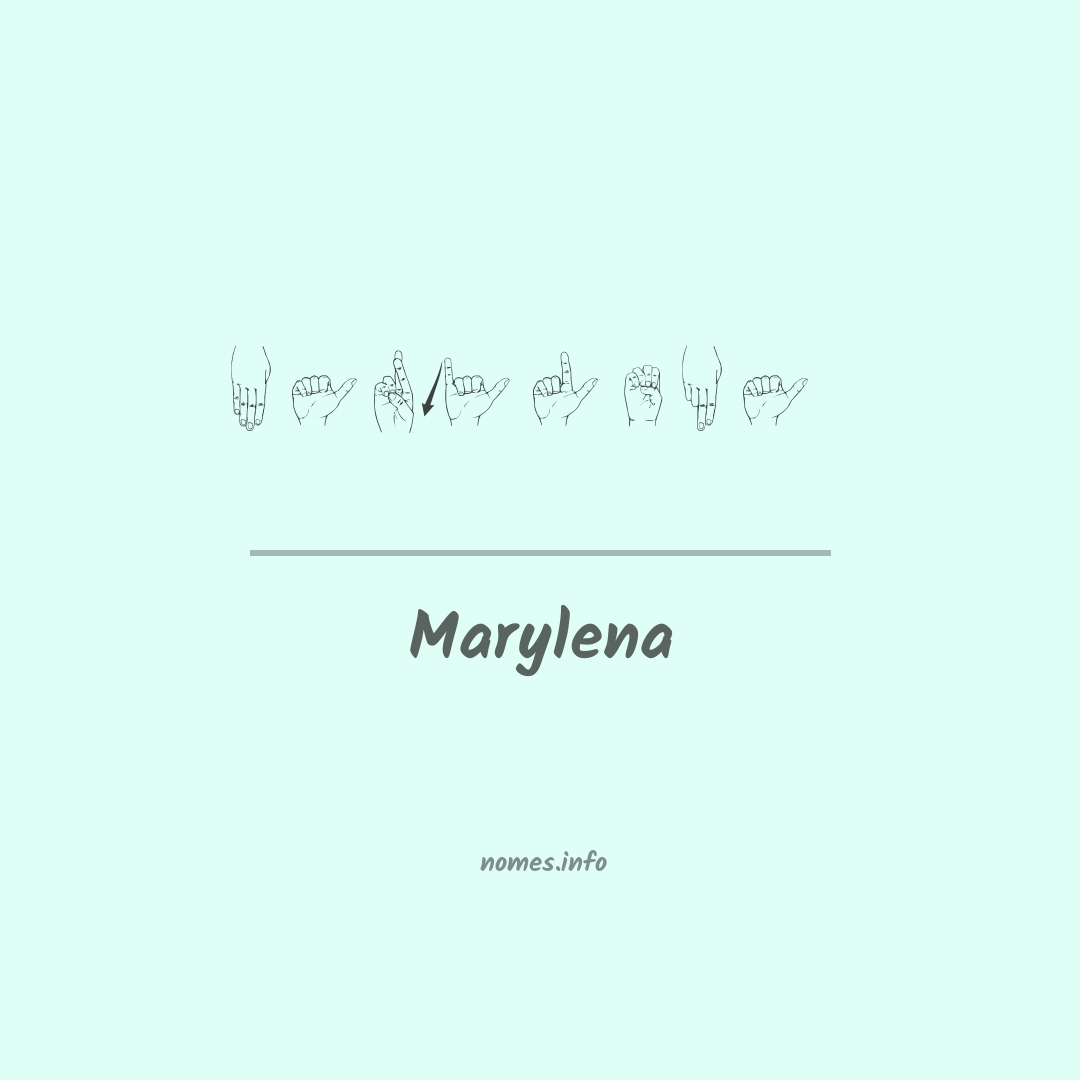 Marylena em Libras