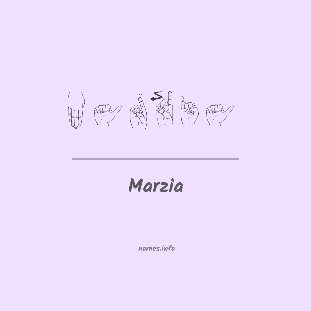 Marzia em Libras