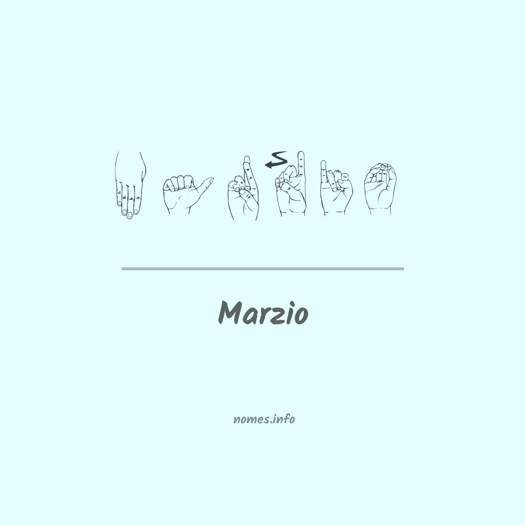Marzio em Libras Marzio em Libras