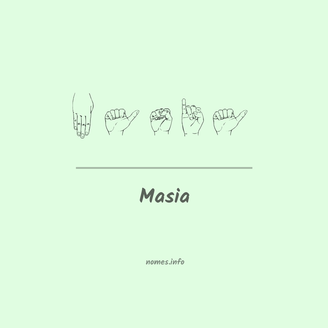 Masia em Libras