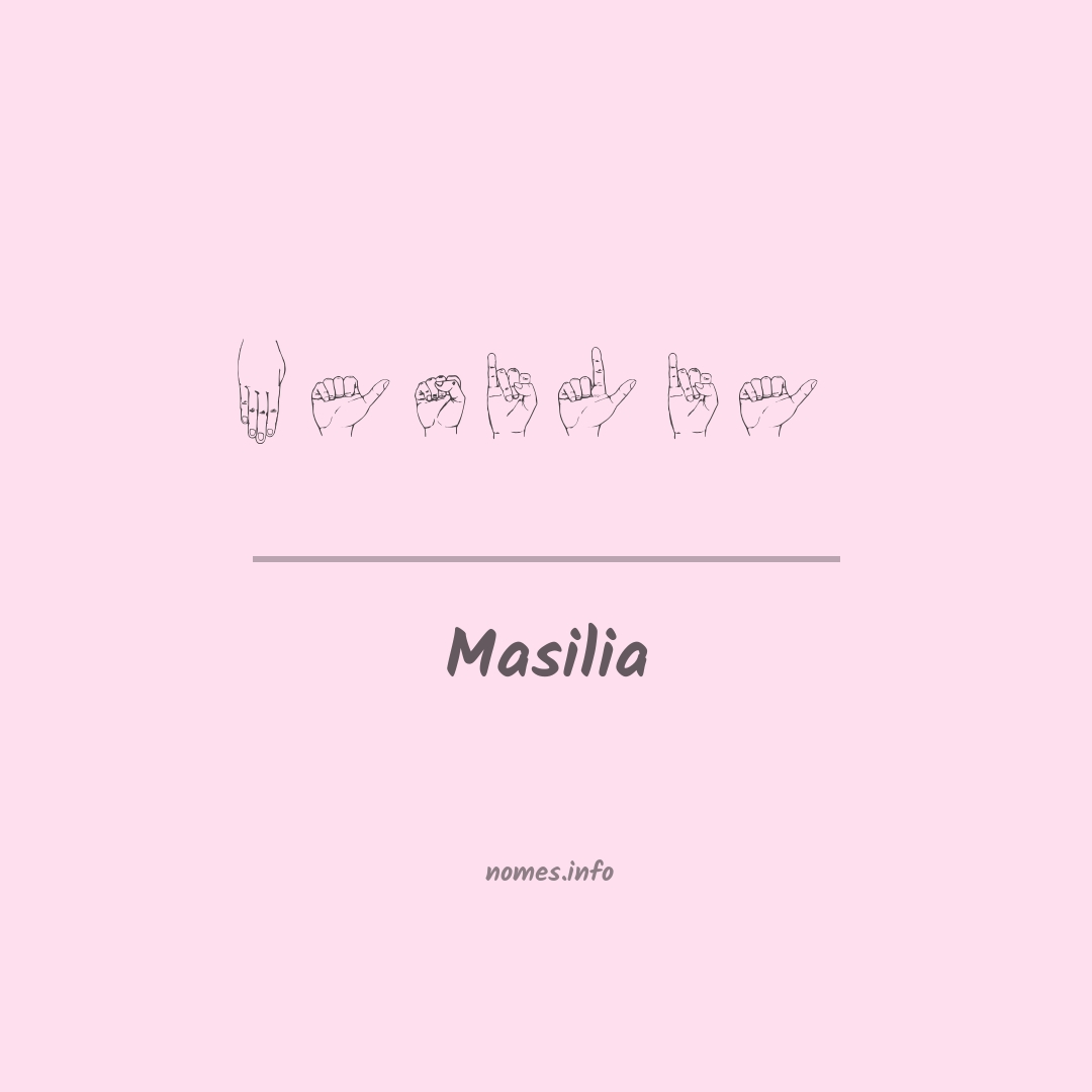 Masilia em Libras