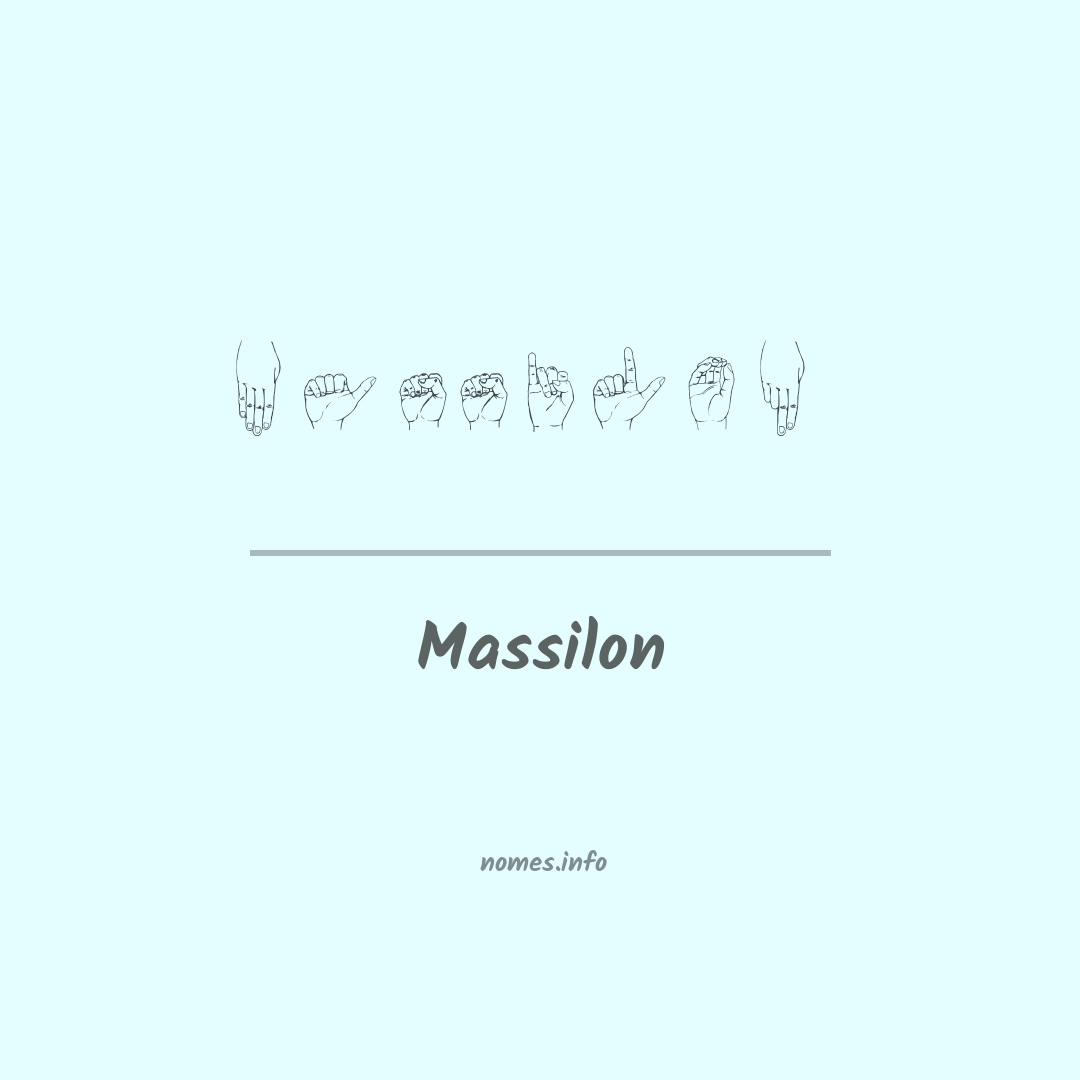Massilon em Libras