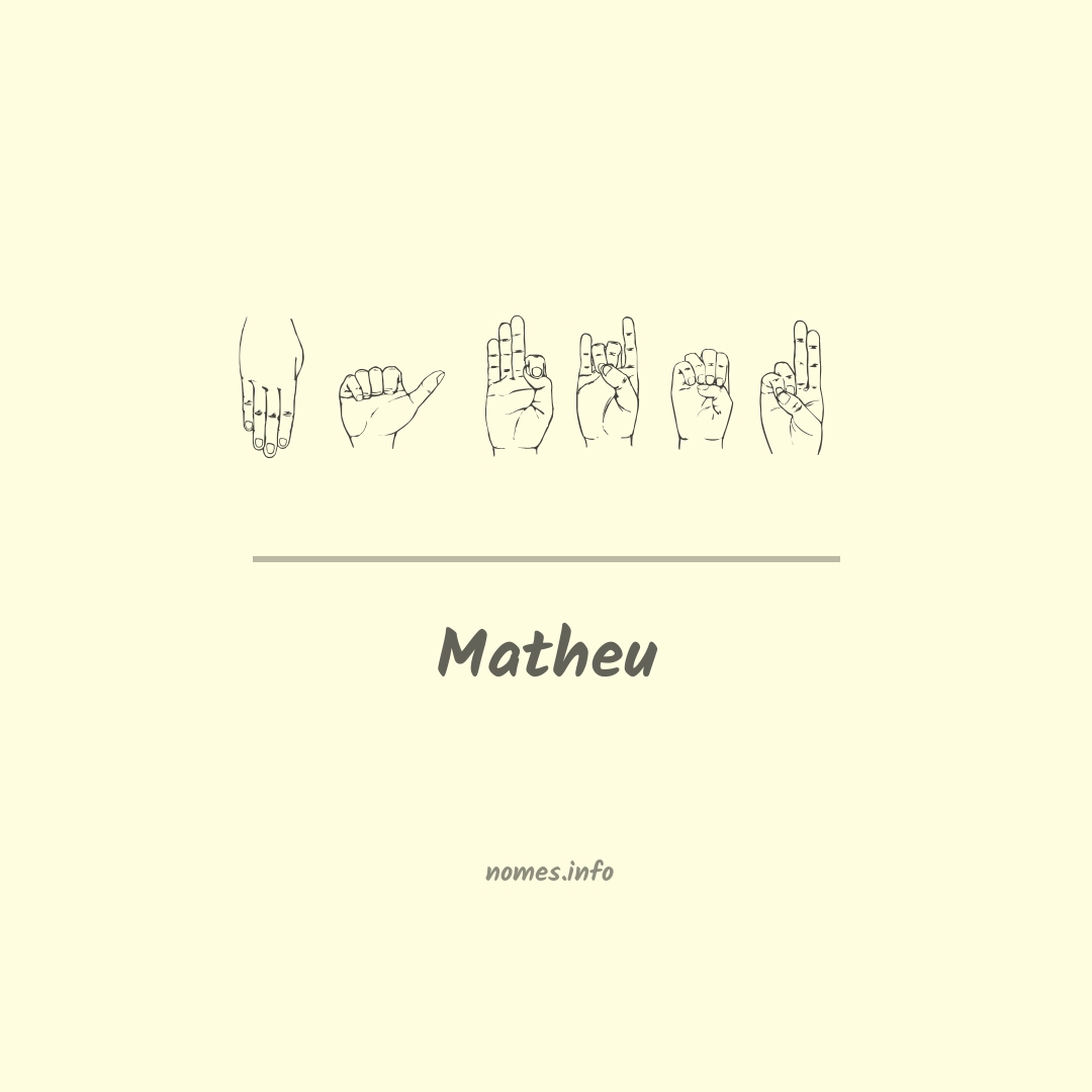 Matheu em Libras