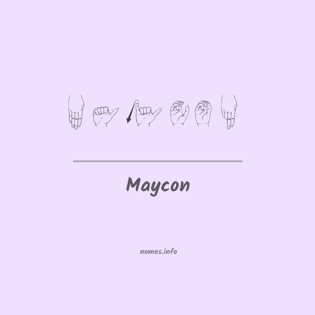 Maycon em Libras