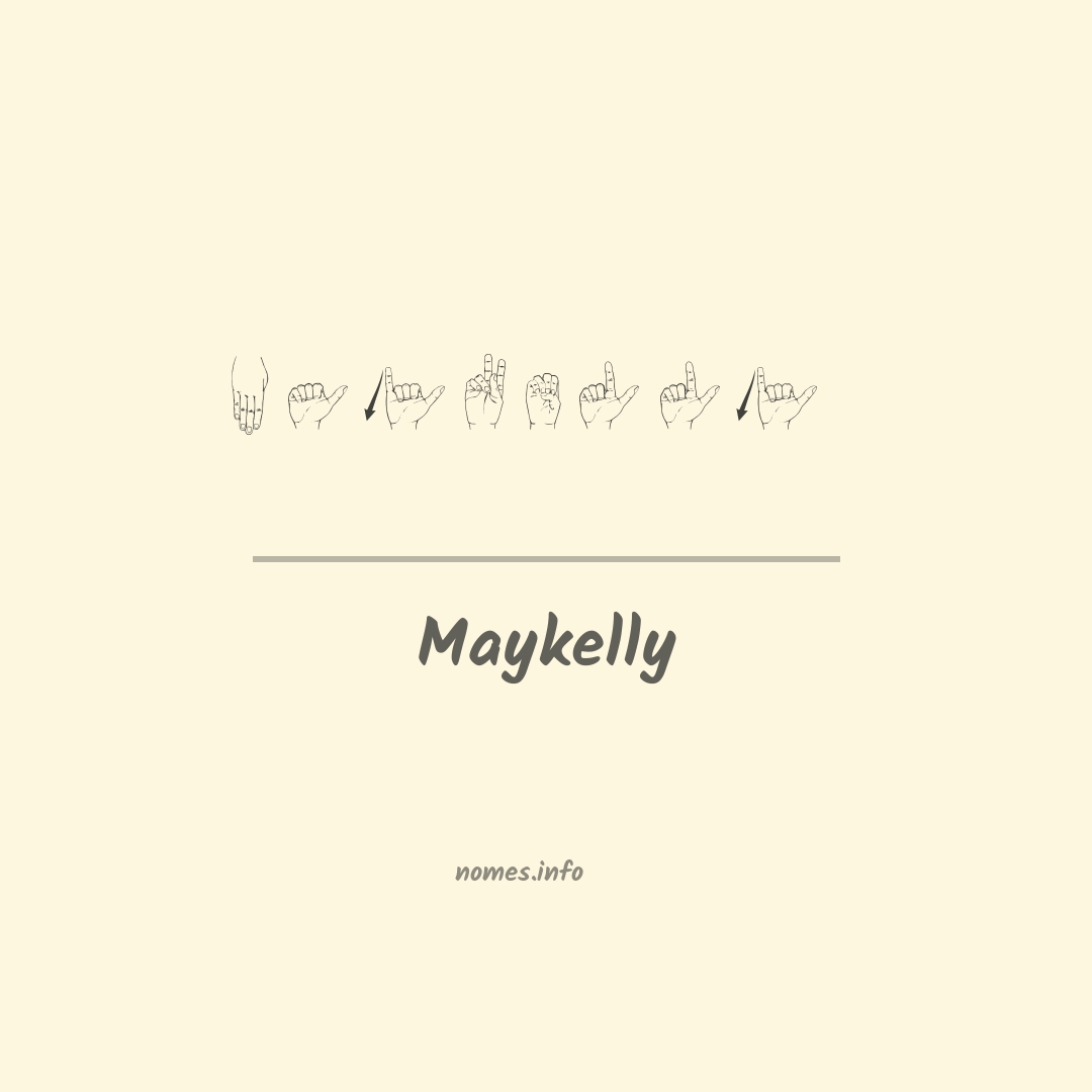 Maykelly em Libras