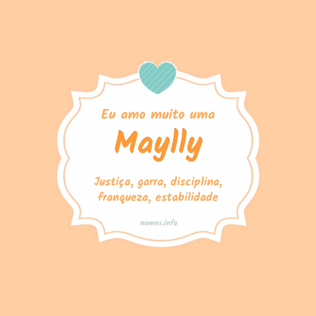 Eu amo muito Maylly