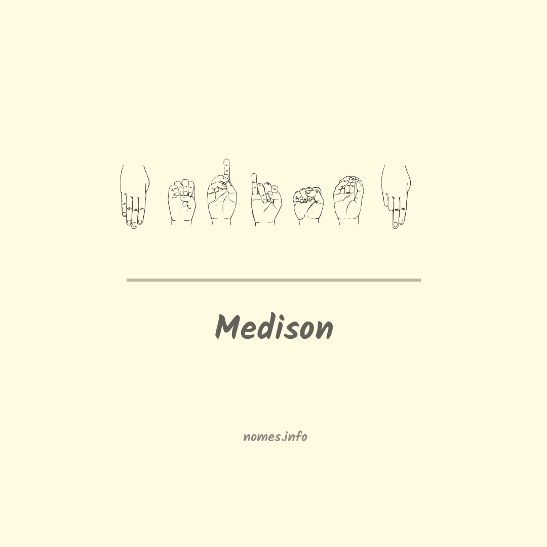 Medison em Libras