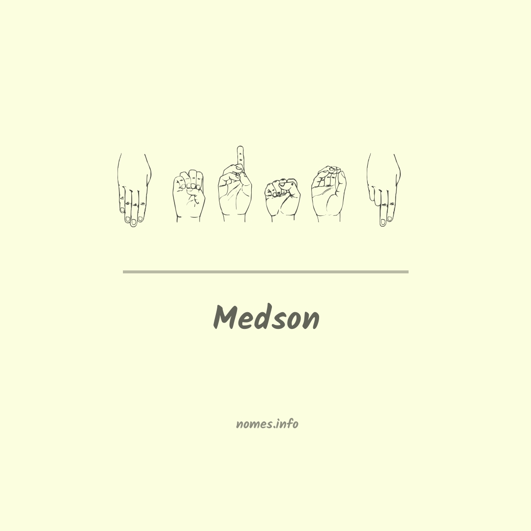 Medson em Libras