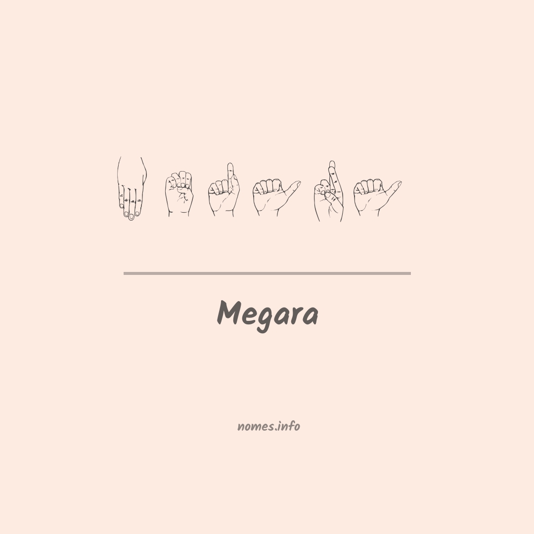 Megara em Libras