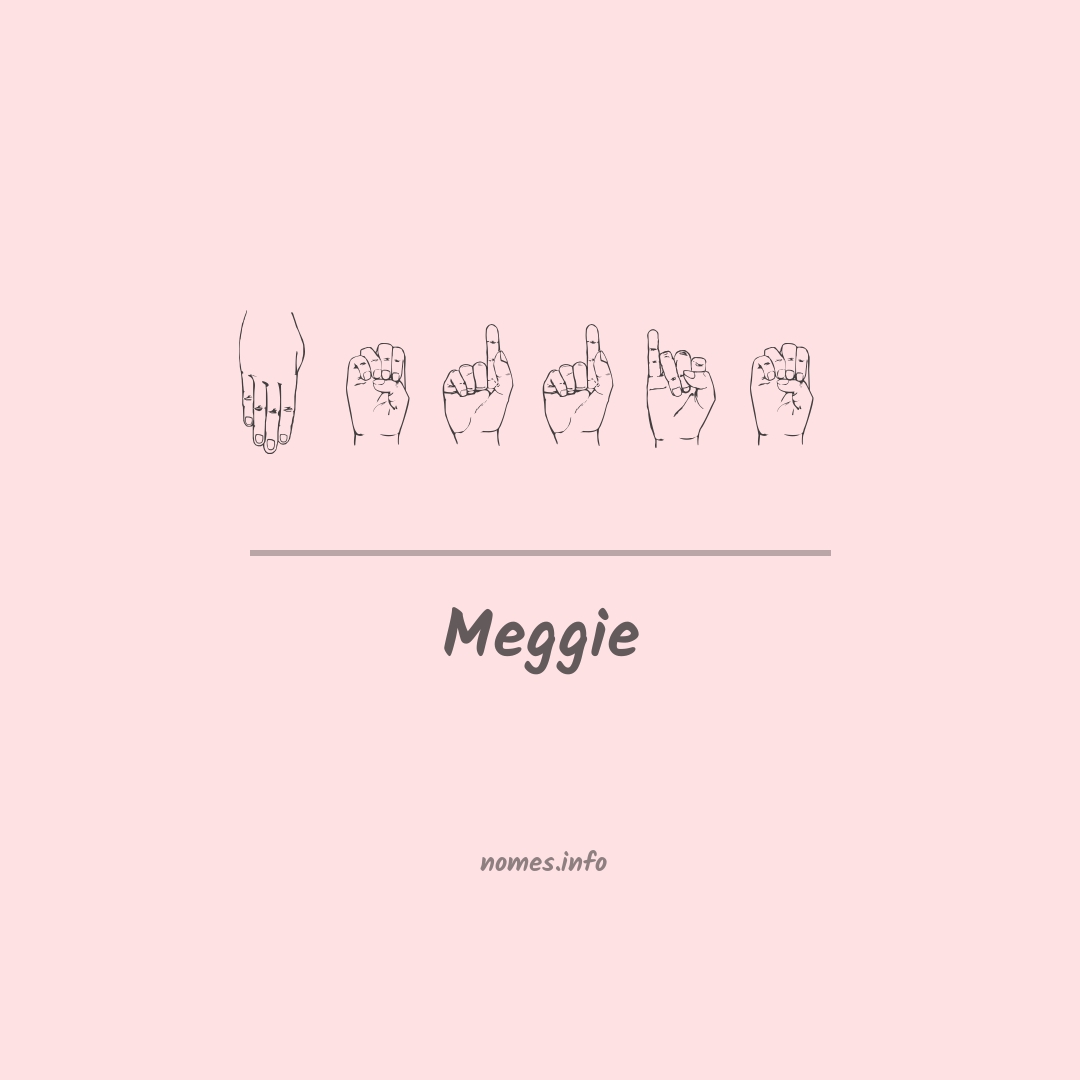 Meggie em Libras