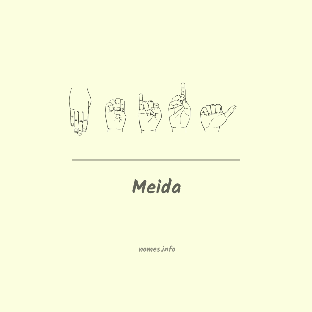 Meida em Libras