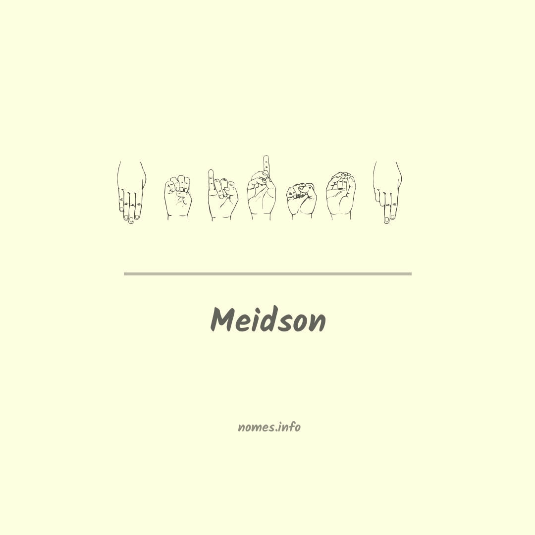 Meidson em Libras