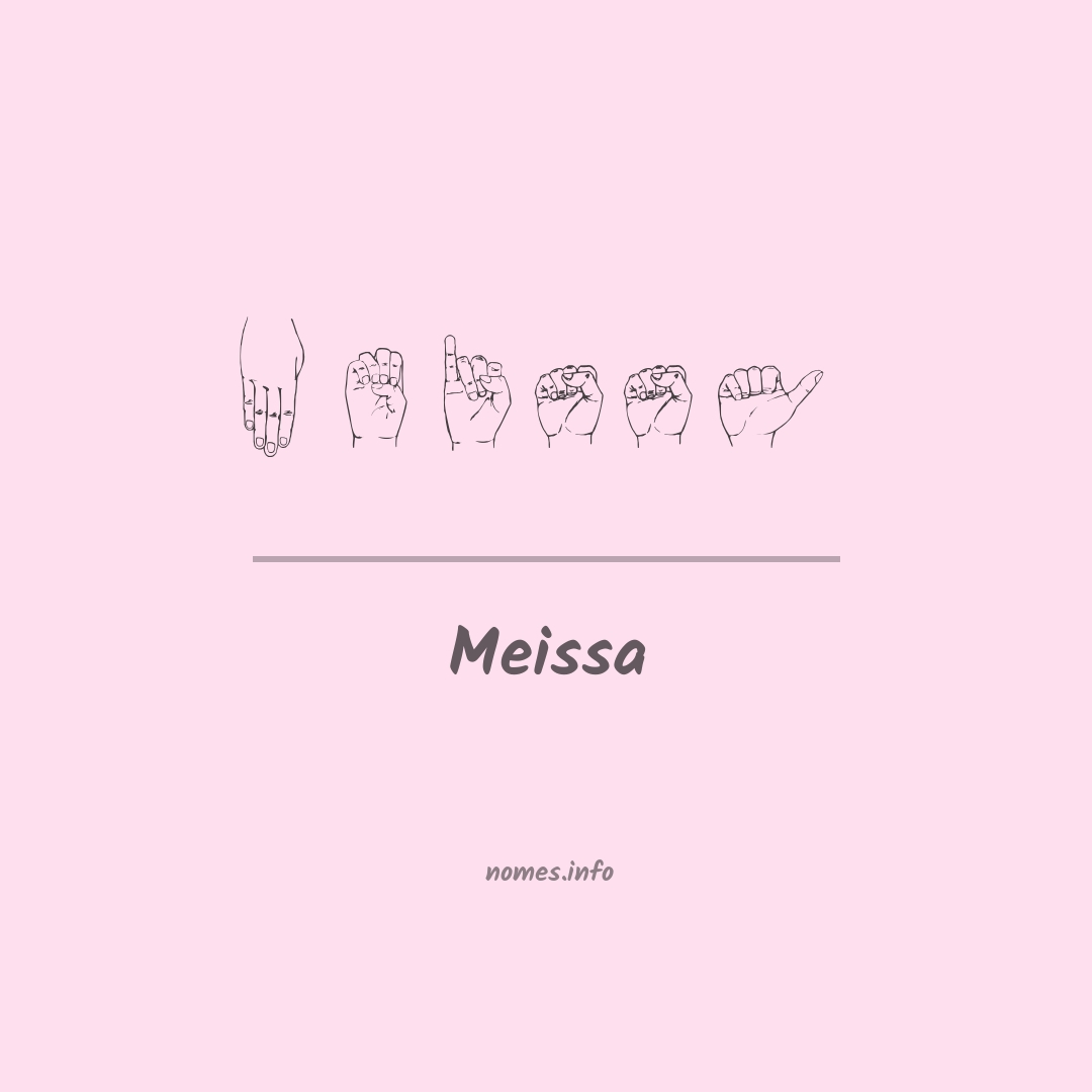 Meissa em Libras